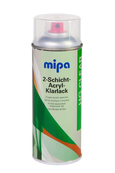 Mipa 2-Schicht-Acryl-Klarlack-Spray 400ml